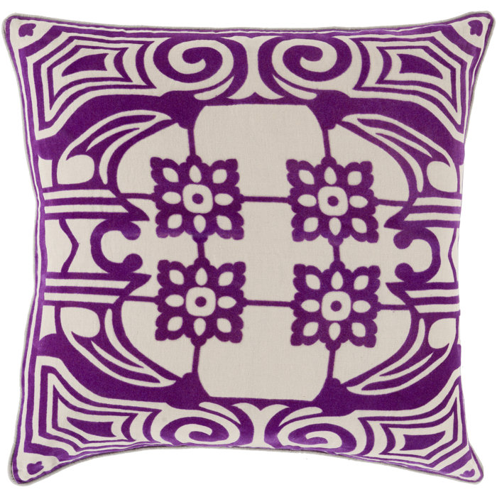 House of Hampton® Tollette Medallions Pillow Cover Wayfair